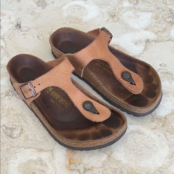 Birkenstock Birko-Flor Gizeh Ginger Brown - Picture 4 of 13
